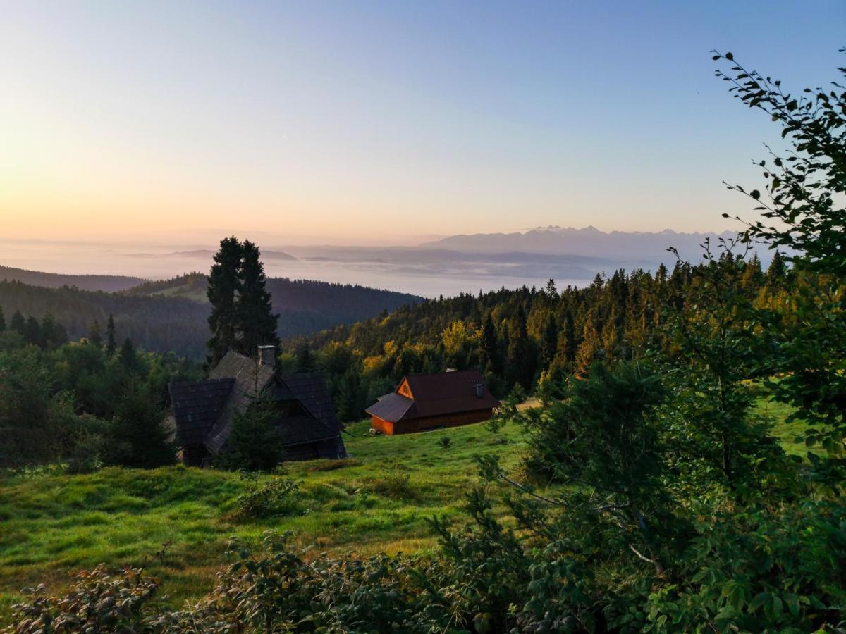 Em Gorce Resort Domki Z Sauna I Jacuzzi Waksmund Экстерьер фото