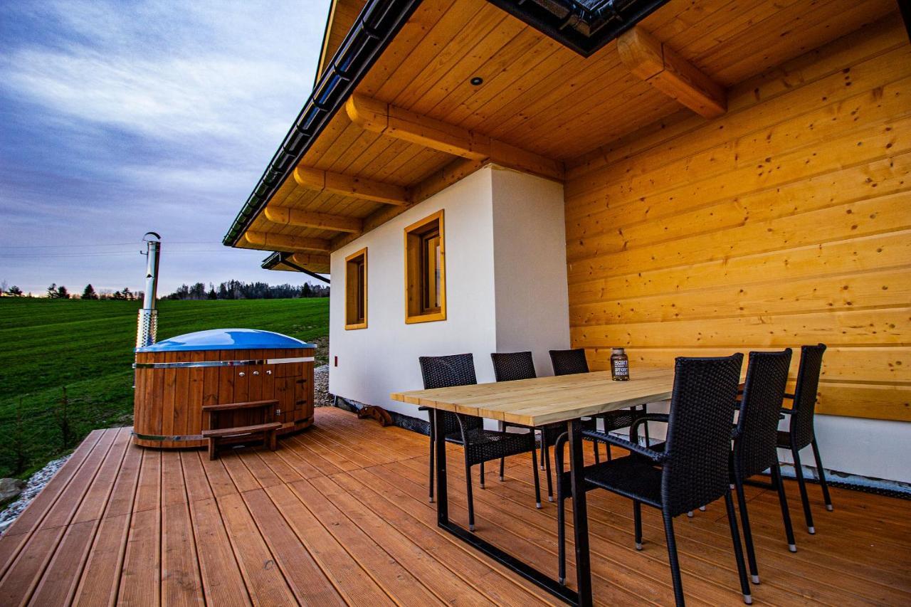 Em Gorce Resort Domki Z Sauna I Jacuzzi Waksmund Экстерьер фото