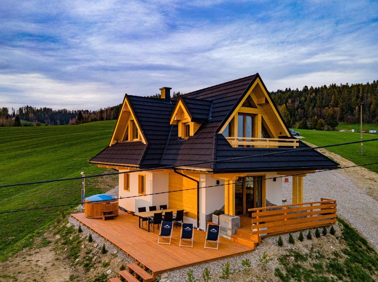 Em Gorce Resort Domki Z Sauna I Jacuzzi Waksmund Экстерьер фото