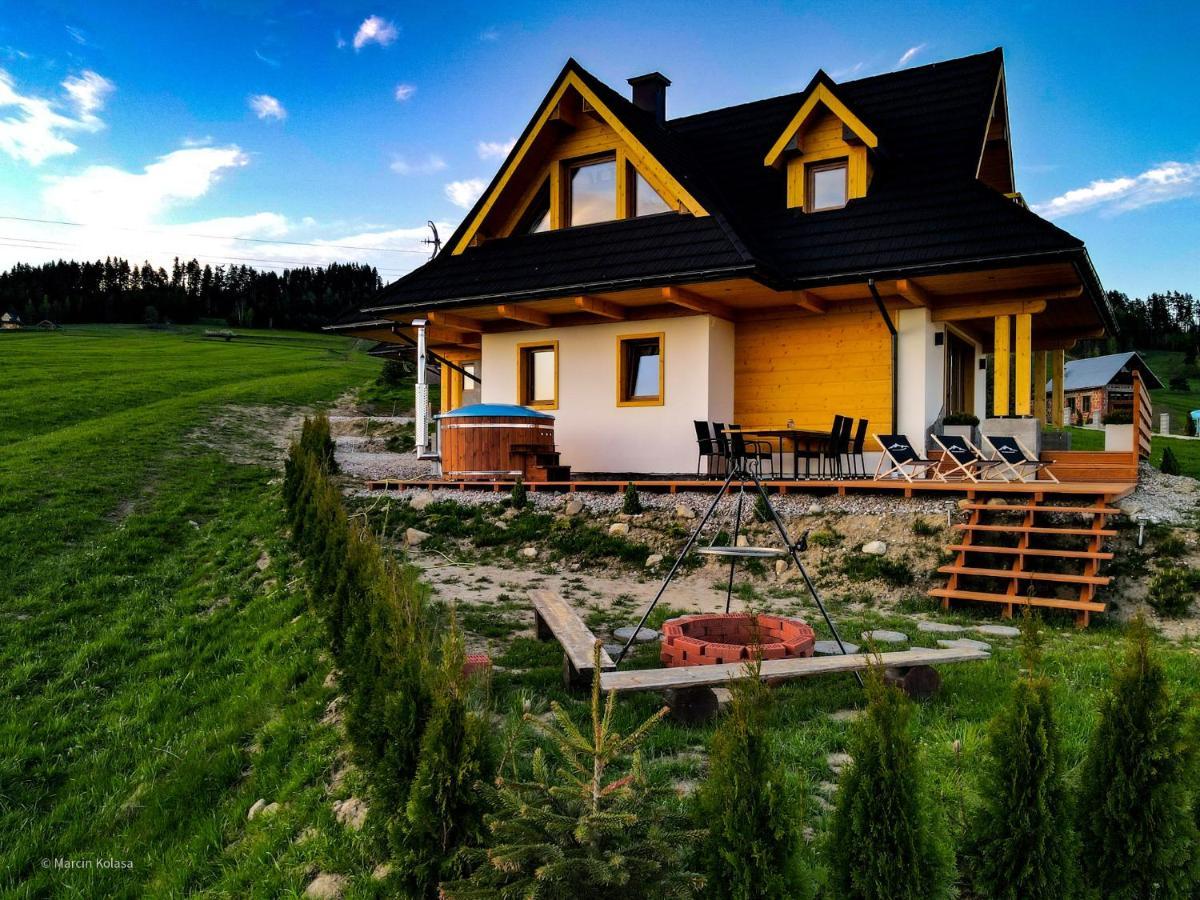 Em Gorce Resort Domki Z Sauna I Jacuzzi Waksmund Экстерьер фото
