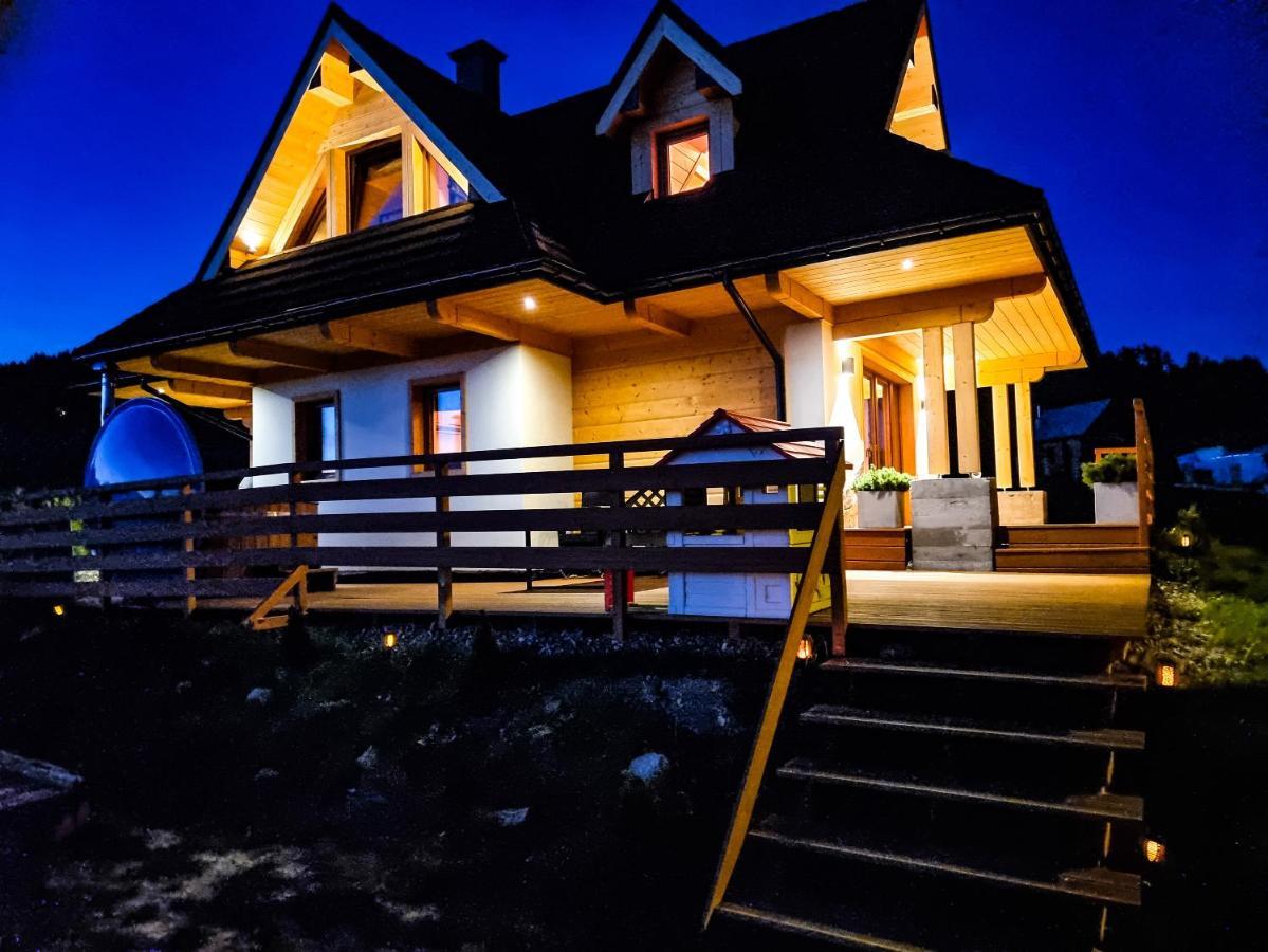 Em Gorce Resort Domki Z Sauna I Jacuzzi Waksmund Экстерьер фото