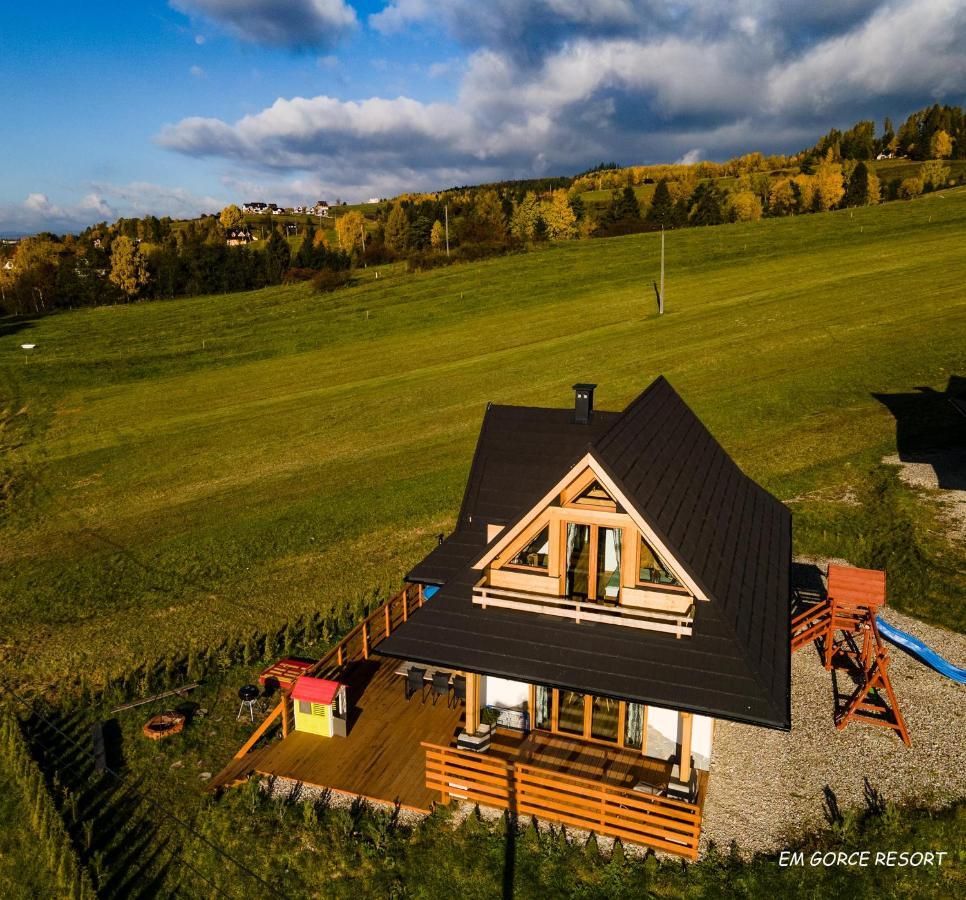 Em Gorce Resort Domki Z Sauna I Jacuzzi Waksmund Экстерьер фото