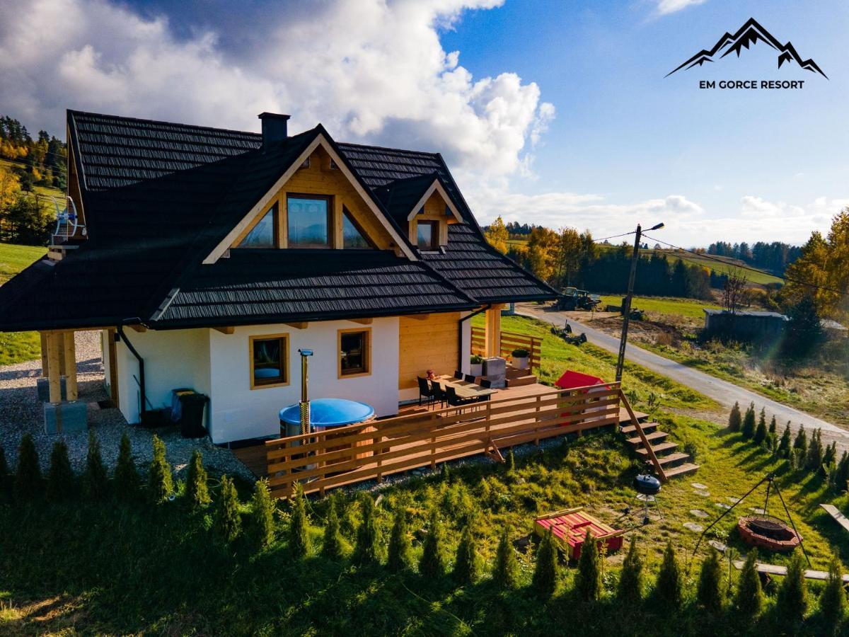 Em Gorce Resort Domki Z Sauna I Jacuzzi Waksmund Экстерьер фото