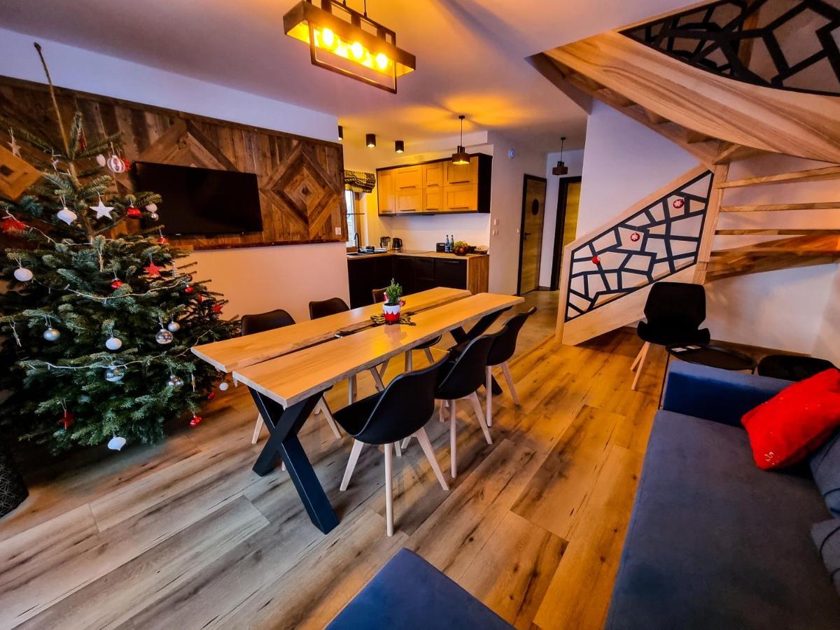 Em Gorce Resort Domki Z Sauna I Jacuzzi Waksmund Экстерьер фото