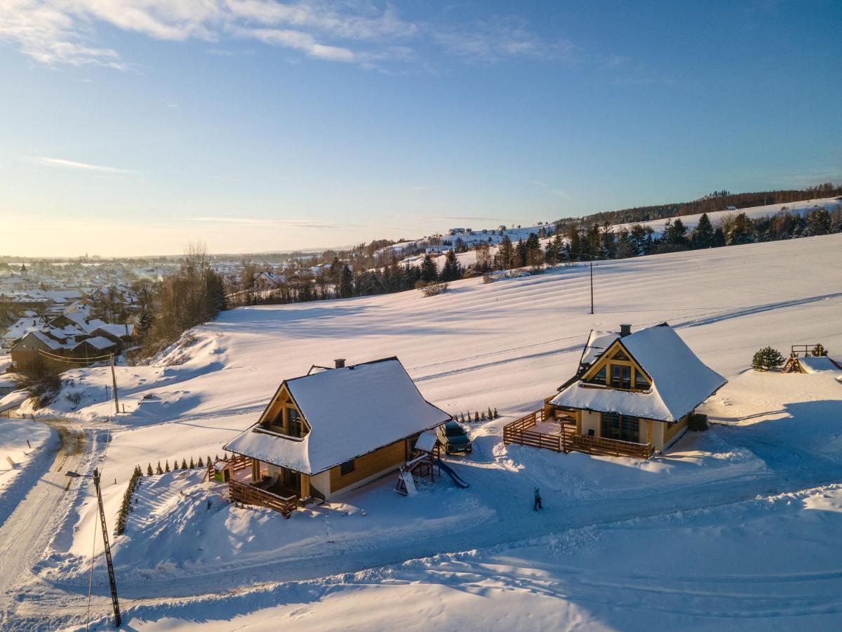 Em Gorce Resort Domki Z Sauna I Jacuzzi Waksmund Экстерьер фото
