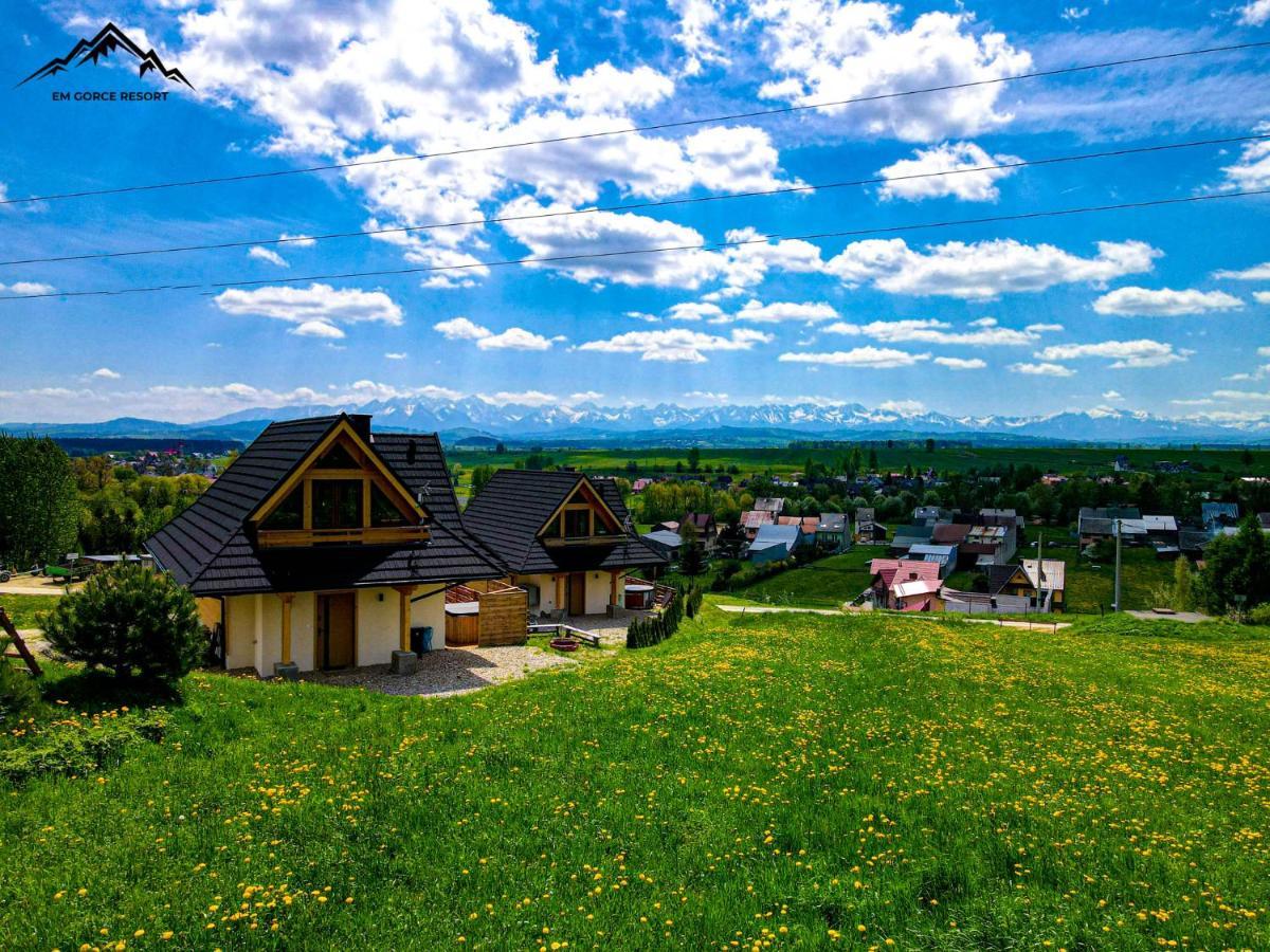 Em Gorce Resort Domki Z Sauna I Jacuzzi Waksmund Экстерьер фото