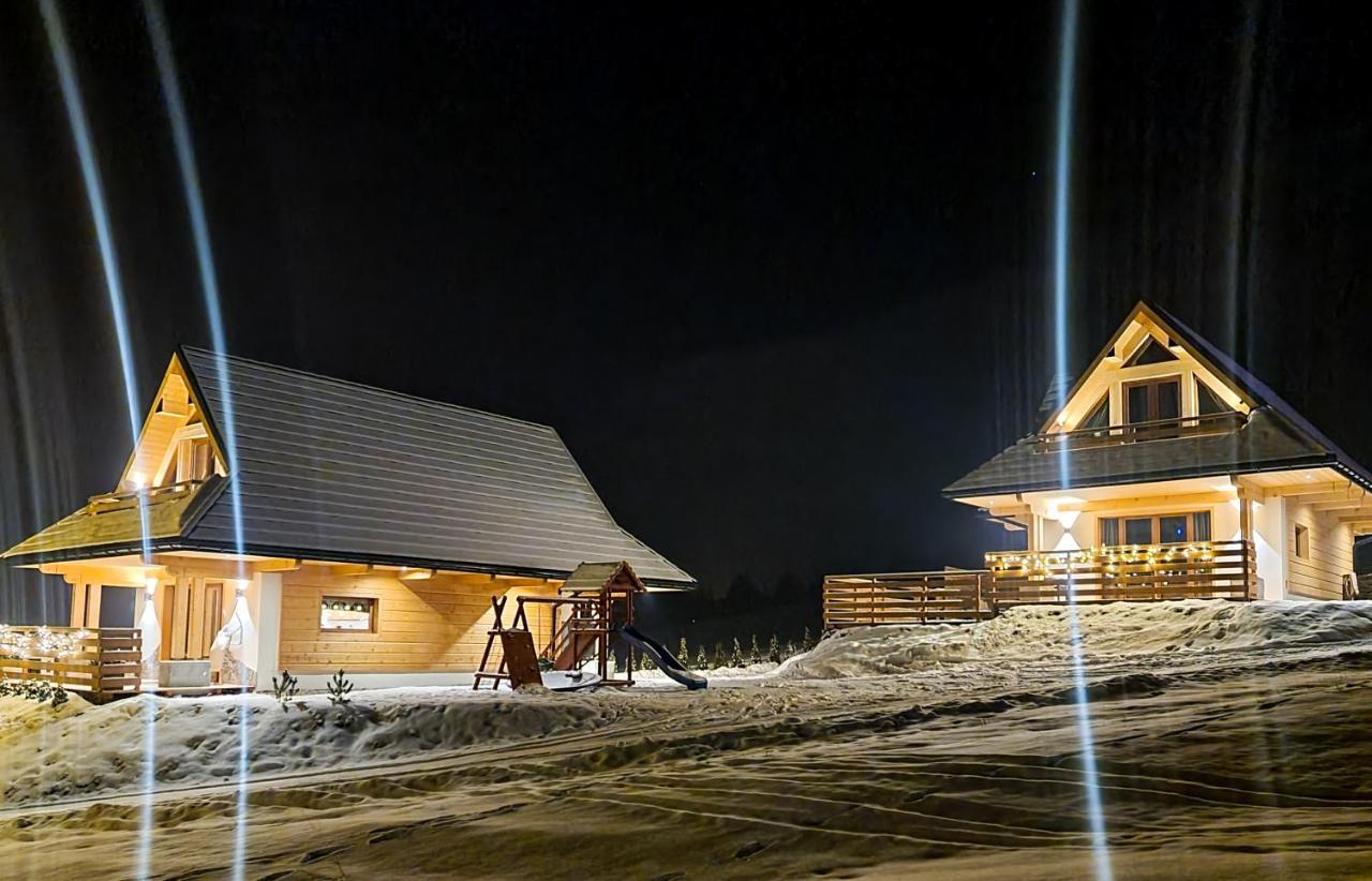 Em Gorce Resort Domki Z Sauna I Jacuzzi Waksmund Экстерьер фото